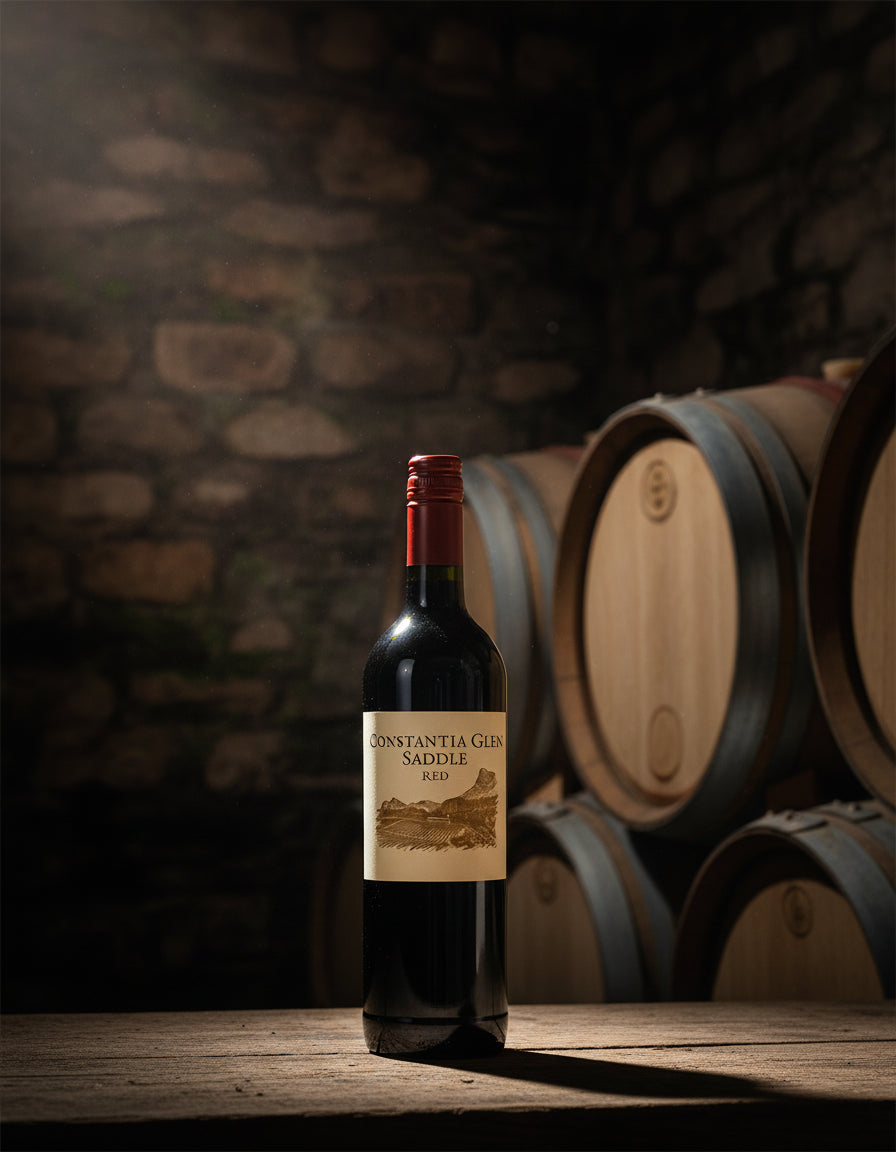Constantia Glen Saddle Red 2022 - Lifestyle 3