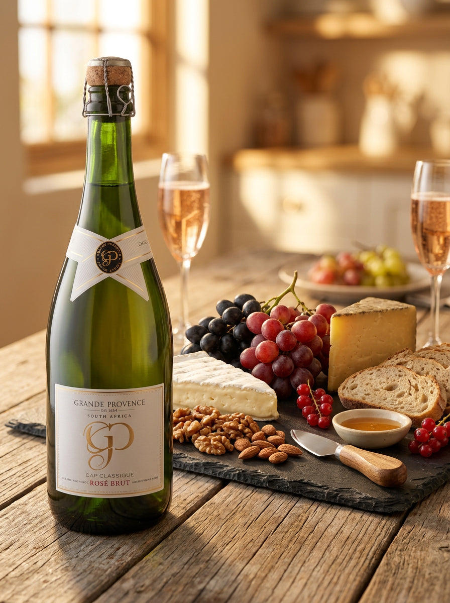 Grande Provence Cap Classique Rosé NV - Lifestyle 3