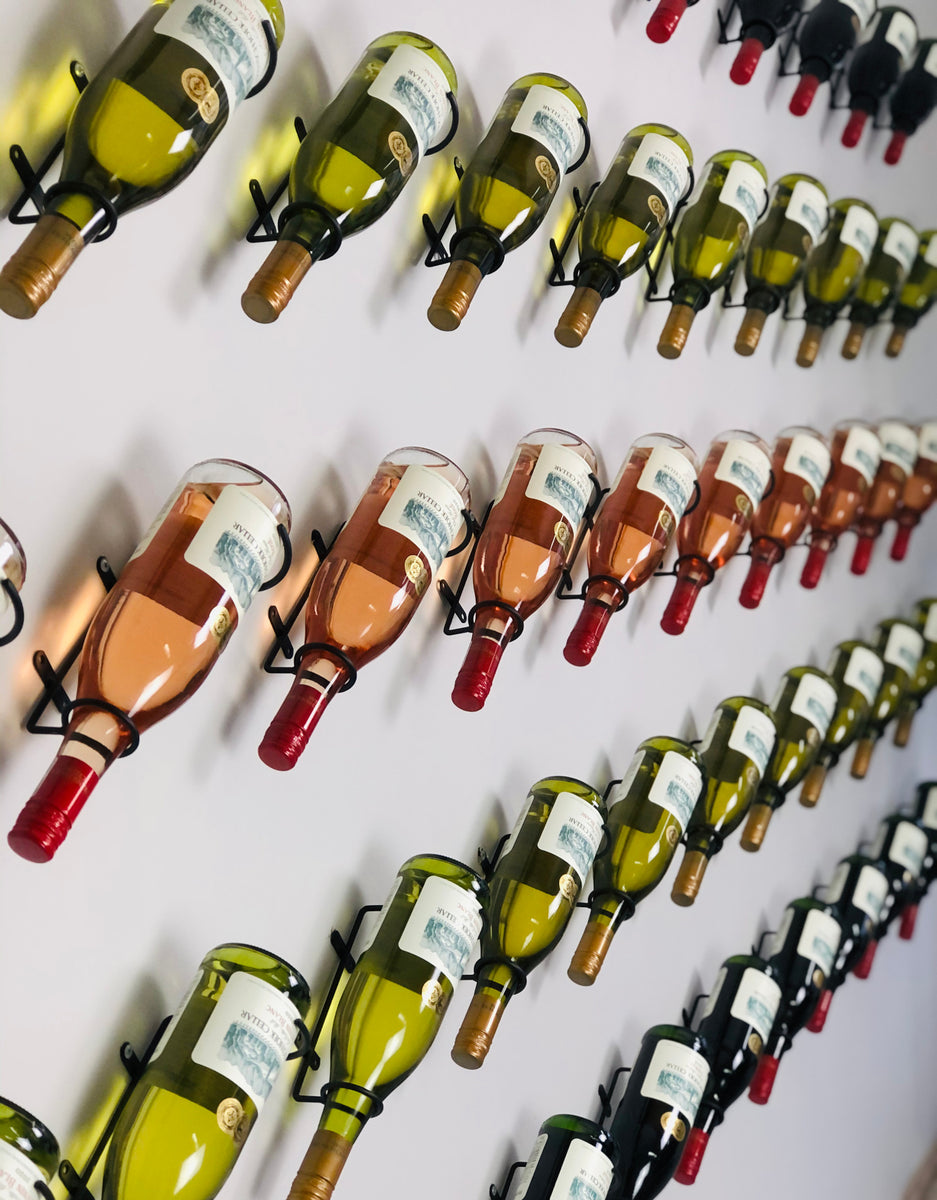 Climbing Tendril Wine Rack Copper Wine Rack Wall Mount Copper 'Art