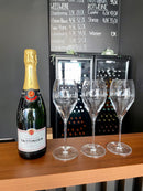 Max & Moritz Schaumwein Glas