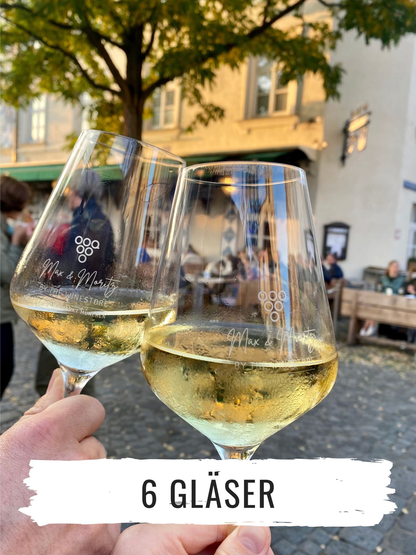 Max & Moritz Weinglas