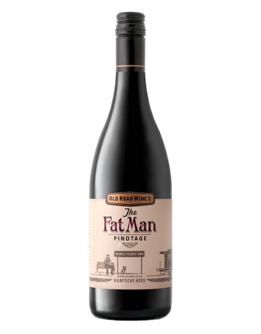 'The Fat Man' Pinotage 2022 - Old Road Wine | The WineStore in Europe DE