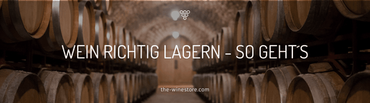 Wein richtig lagern - diese 6 Dinge solltest Du beachten - The WineStore