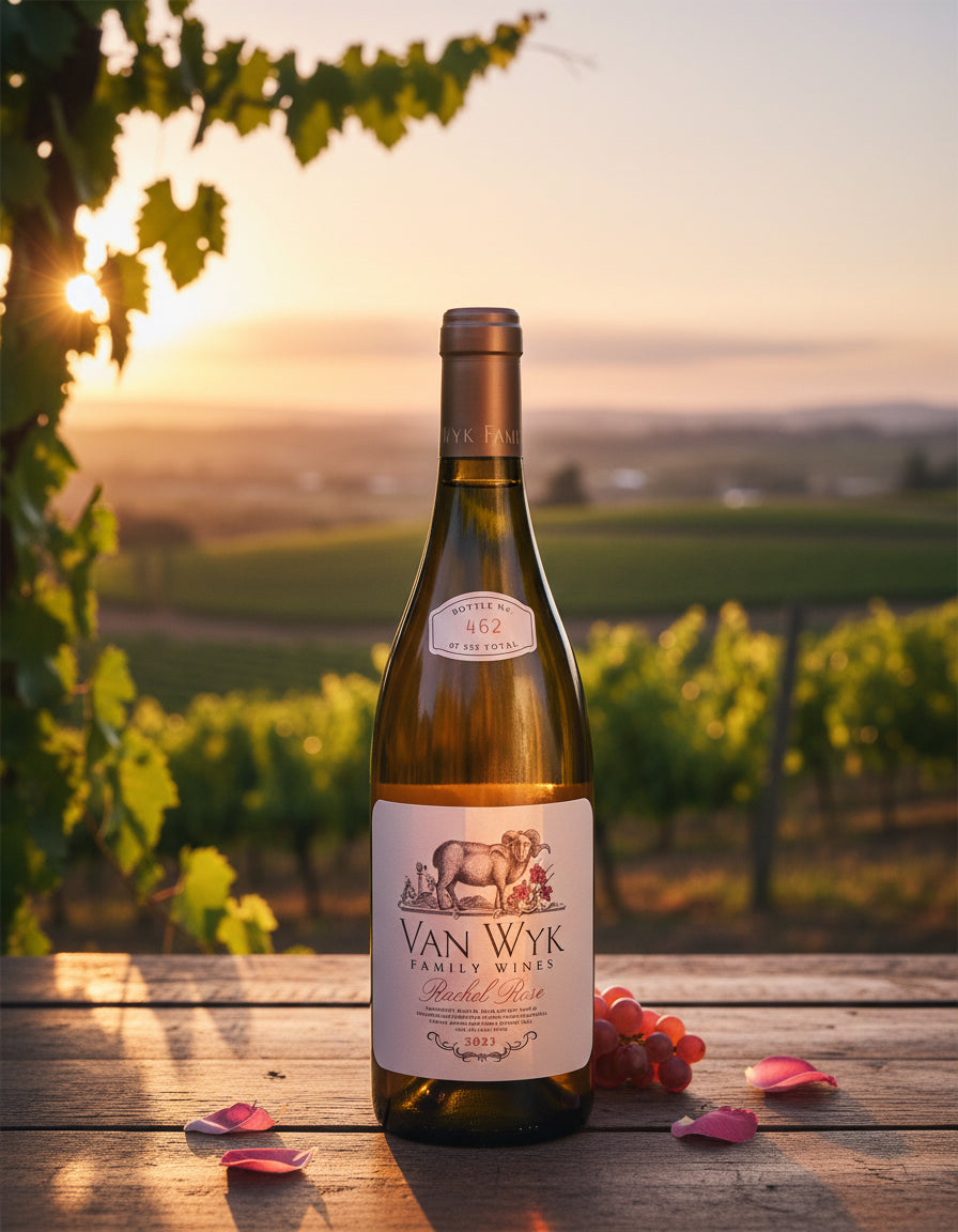 Van Wyk Family Wines Rachel Rosé 2025 - Lifestyle 2