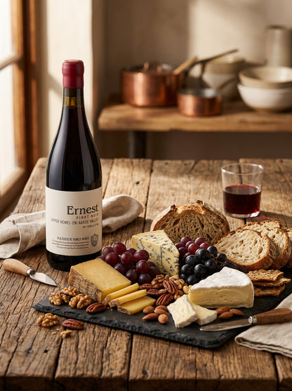 Hasher Family Wines Ernest Pinot Noir 2023 - Lifestyle 2