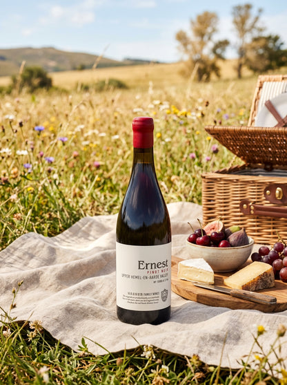 Hasher Family Wines Ernest Pinot Noir 2023 - Lifestyle 3