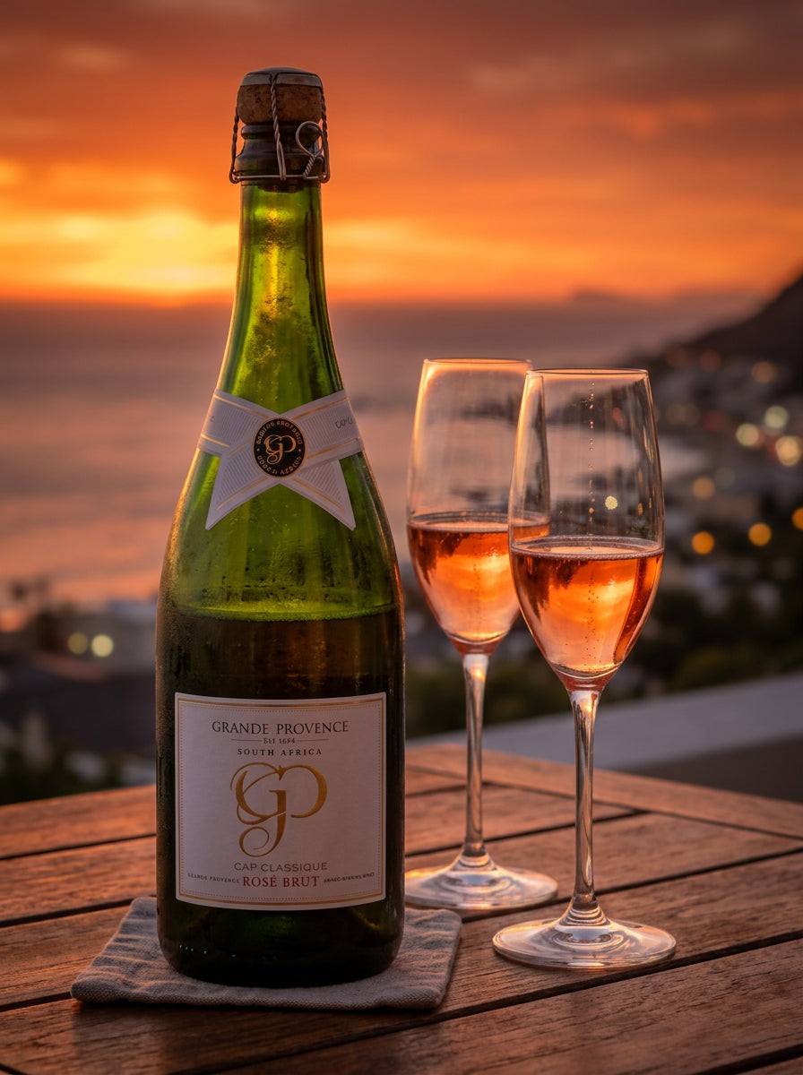 Grande Provence Cap Classique Rosé NV - Lifestyle 2