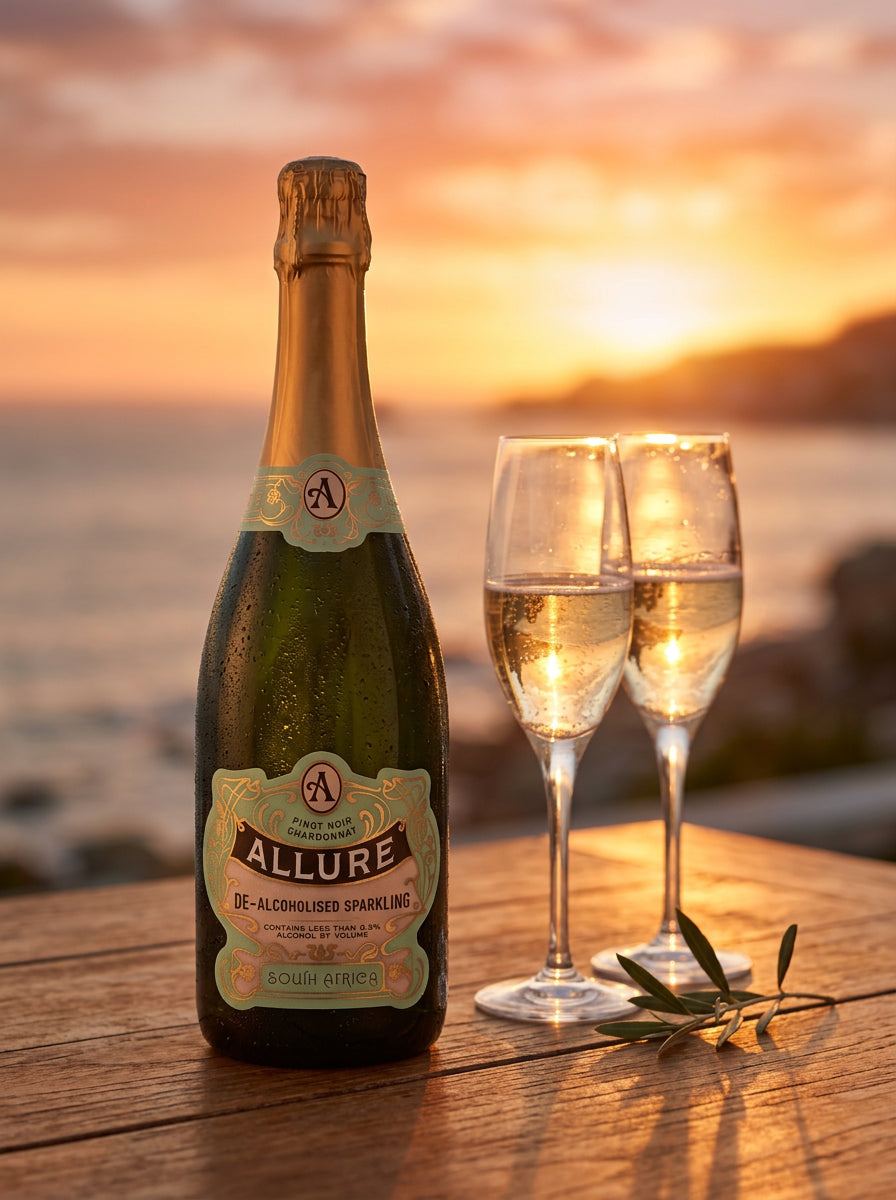 Graham Beck Allure De-Alcoholised Sparkling Non Vintage - Lifestyle 2