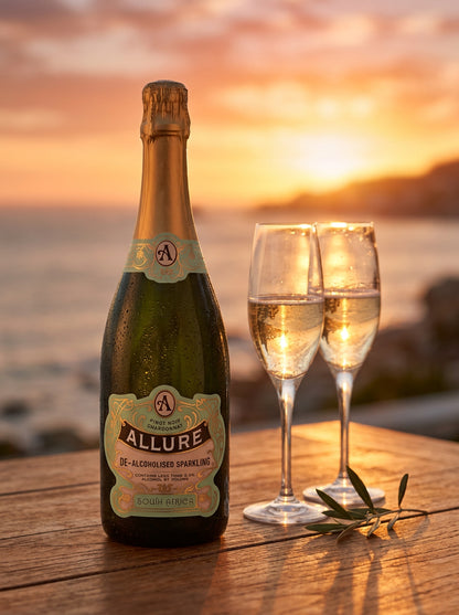 Graham Beck Allure De-Alcoholised Sparkling Non Vintage - Lifestyle 2