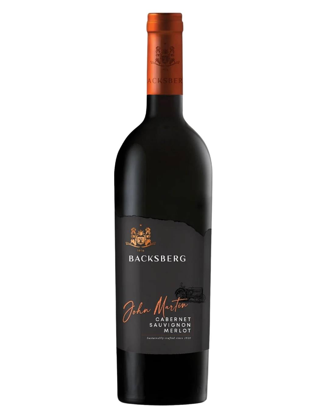 Backsberg Family Wines John Martin Cabernet Sauvignon Merlot 2023