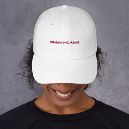 CHAMPAGNE, PLEASE BASEBALL CAP - WineStore | The WineStore in Europe DE
