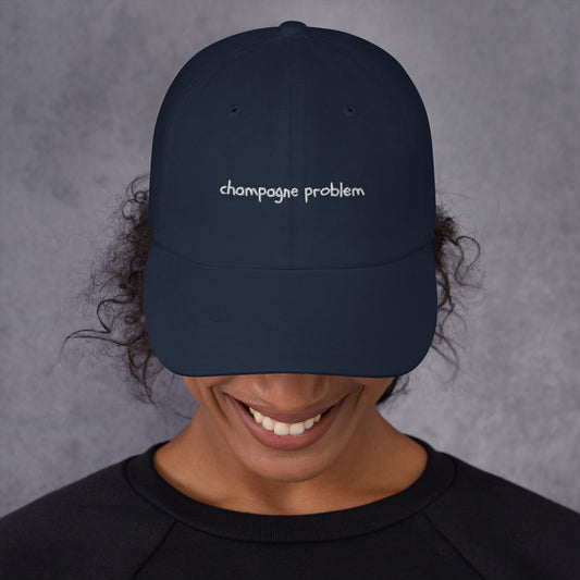 CHAMPAGNE PROBLEM BASEBALL CAP - WineStore | The WineStore in Europe DE