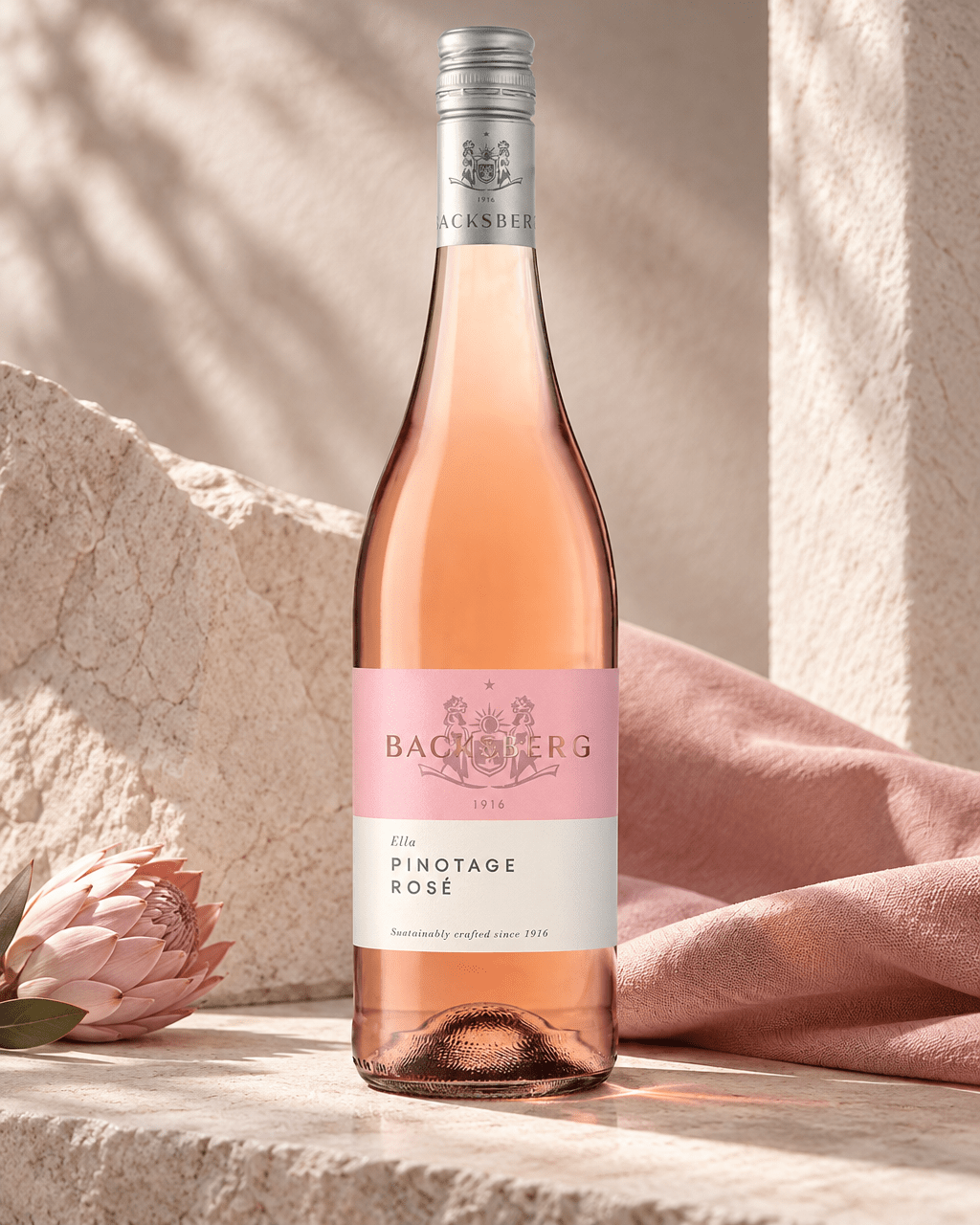 Ella Pinotage Rosé 2024 - Backsberg Family Wines | The WineStore in Europe DE