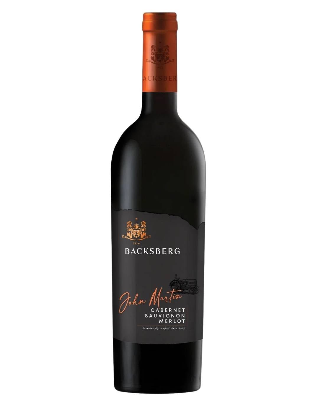 John Martin Cabernet Sauvignon Merlot 2023 - Backsberg Family Wines | The WineStore in Europe DE