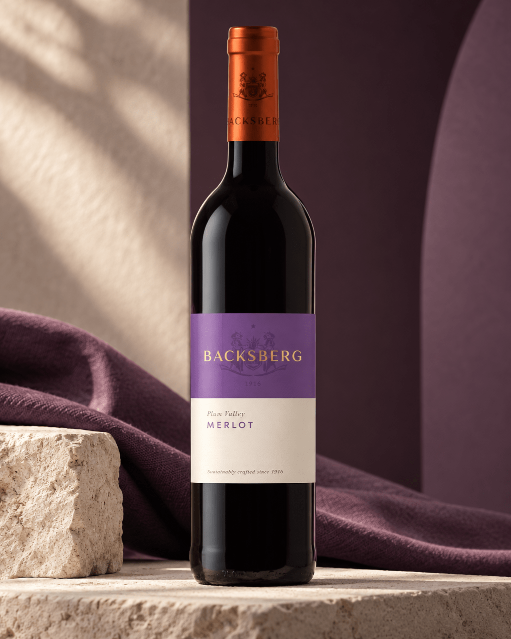 Plum Valley Merlot 2023 - Backsberg Family Wines | The WineStore in Europe DE