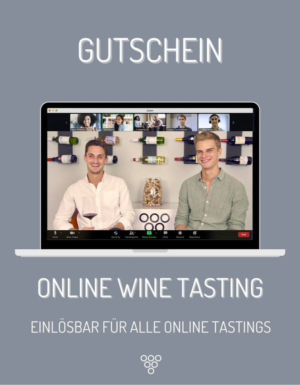 Voucher Online Wine Tasting