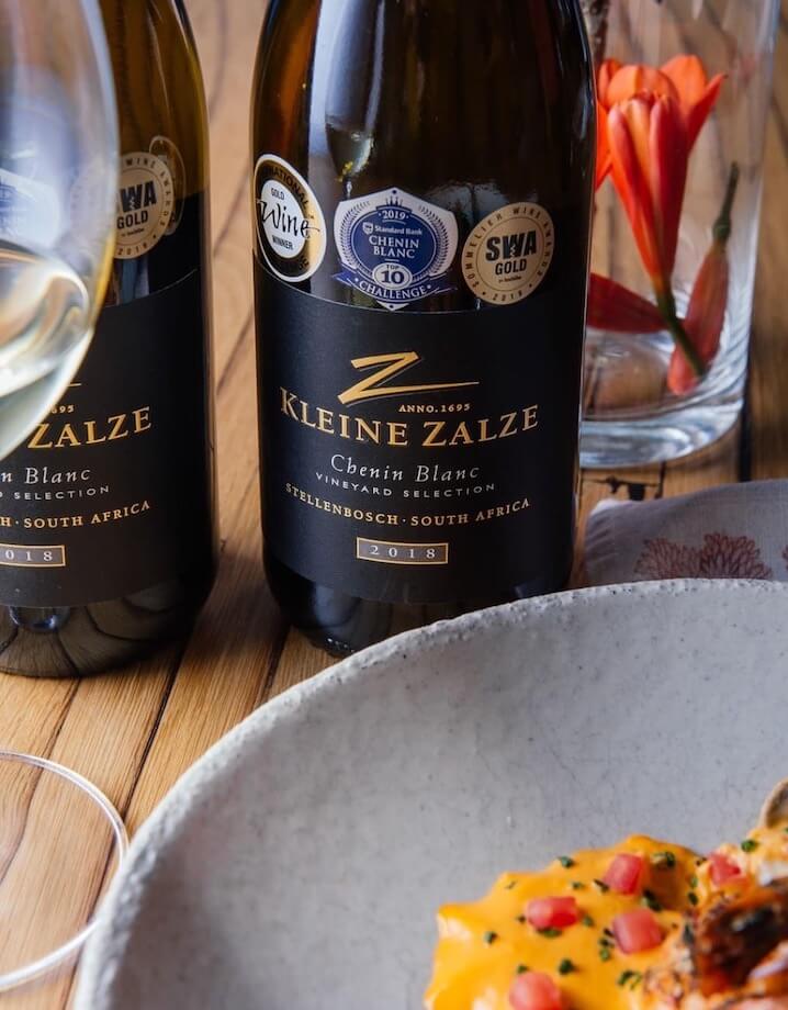 The 2022 Kleine Zalze Blanc für WineStore 12,45€ Chenin - VS