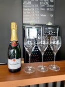 Max & Moritz sparkling wine glass